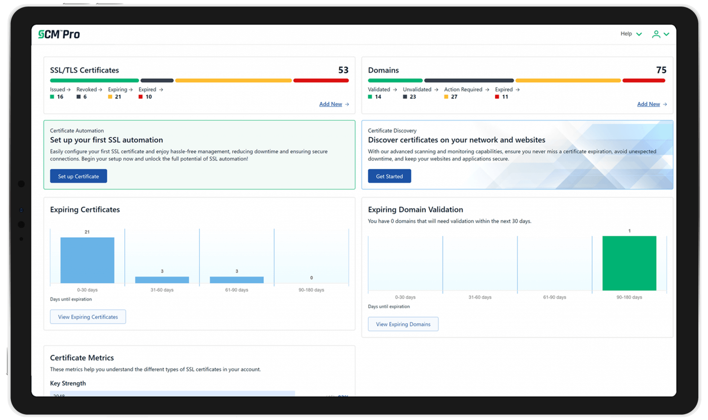 Certificate Manager Pro